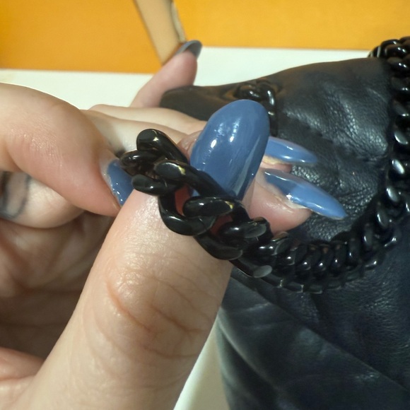 Saint Laurent Black Quilted Leather Lou Lou toy crossbody bag - Picture 12 of 16